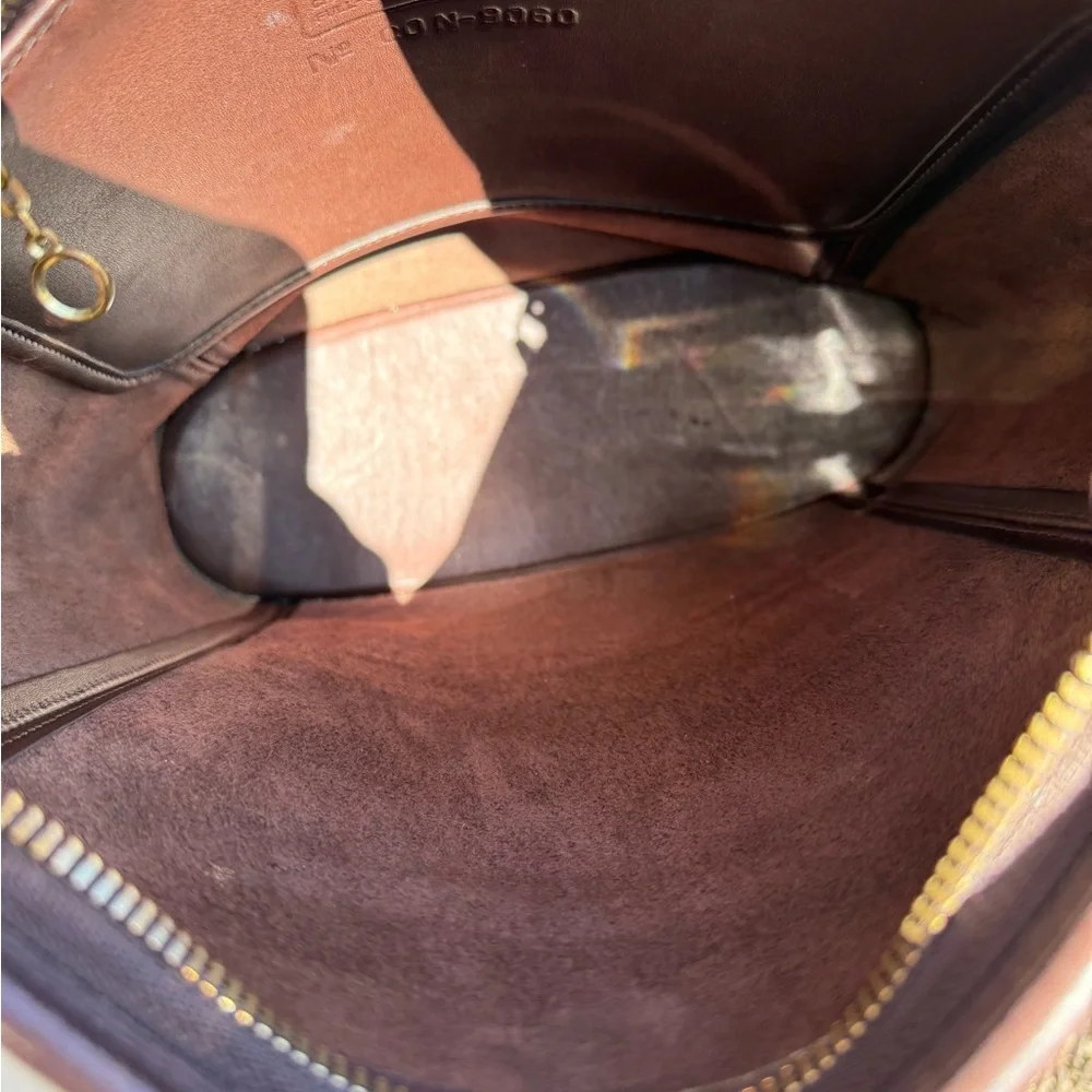 Vintage Coach Slim Duffle Shoulder Bag – Made in USA - Picture 7 of 12